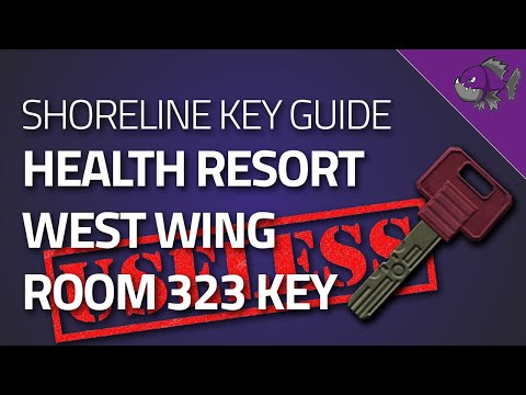 Health Resort West Wing Room 323 Key - Key Guide - Escape From Tarkov
