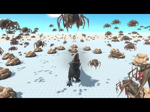 NEW UPDATE SWARM BUG vs GODZILLA - Animal Revolt Battle Simulator #53