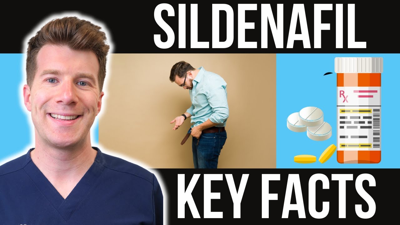 How to use SILDENAFIL (Viagra) for ERECTILE DYSFUNCTION including doses, side effects & more!