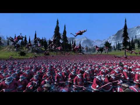 40000 Santa vs 100 Chunk Norris / Ultimate Epic Battle Simulator