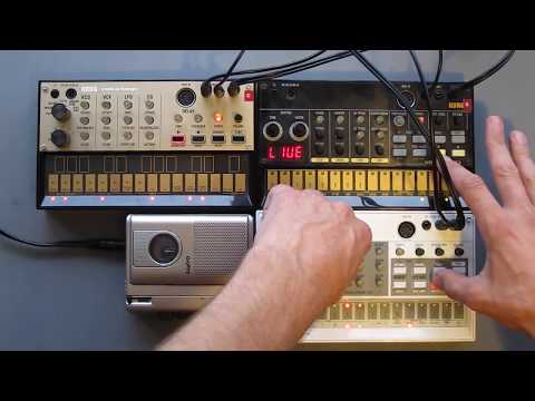 Live Volca Break Slicing DnB - Volca Sample, Keys, Beats, Sanyo Talkbook Drum 'n' Bass
