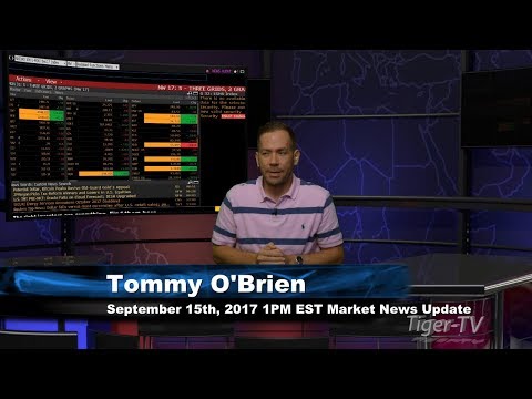 September 15th 1PM EST Market Update with Tom O'Brien on TFNN