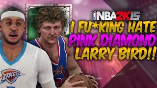 NBA 2K15 MyTEAM - PULLED ONYX JASON KIDD?!? I HATE PINK DIAMOND LARRY BIRD!! HE DON&#39;T MISS!!