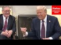 Trump Jokes To UK PM Keir Starmer: 'Could You Take On Russia By Yourselves?'