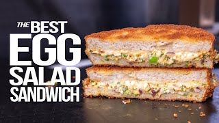 CRISPY EGG SALAD BECOMES THE BEST EGG SALAD SANDWICH I'VE EVER MADE! | SAM THE COOKING GUY