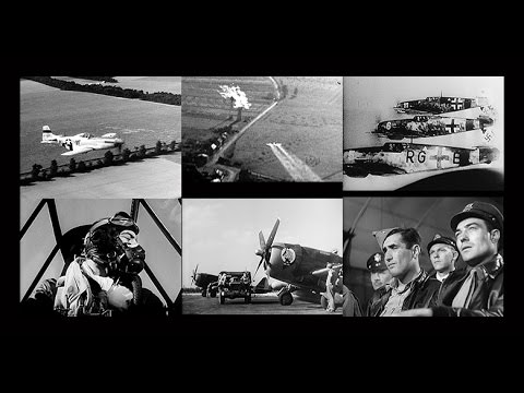 "The Fight for the Sky"  U.S Fighters Win Air Supremacy Over Germany 1944 (Digitally Restored)
