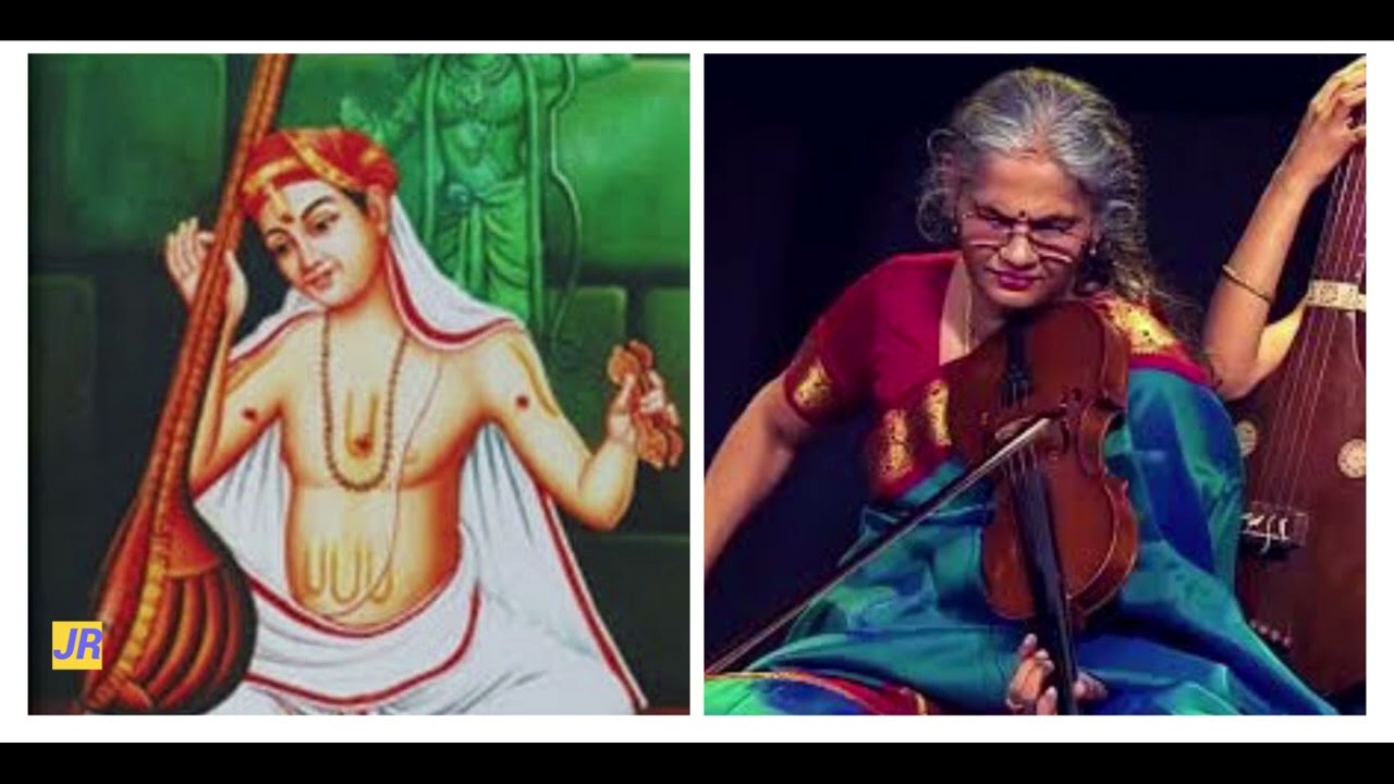 Charulatha Ramanujam(Smt)violin -anuragamule-saraswathi Thyagarajar
