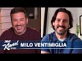 Milo Ventimiglia on Meeting the Bidens & Oprah, Tommy Lasorda’s Passing and Directing This Is Us