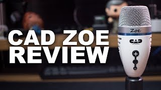 Video thumbnail for CAD Audio ZOE USB Mic Review / Test by Podcastage