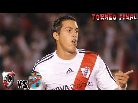 River Plate 1 vs Arsenal 1 | Fecha 9 - Torneo Final 2013 - Goles