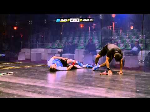 Squash : El Gouna International 2014 - Rd1 Roundup pt3 (Glass court)