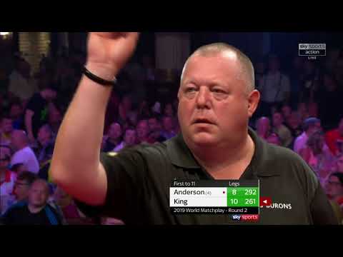 Mervyn King Stuns Anderson! 2019 Betfred World Matchplay