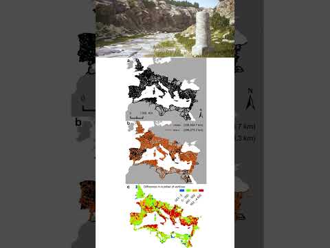 Crean el mapa digital más preciso de las carreteras del Imperio romano: 300.000 km para conquistar medio mundo