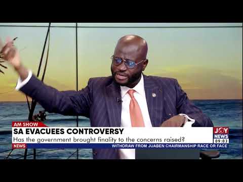 SA Evacuees Row: Why NPP wants an independent audit - Asafo-Adjei Ayeh questions Ablakwa's documents