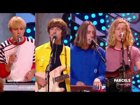 Parcels - Overnight (Live on French TV - September 5, 2017)