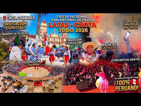 🎺🇵🇪 Lajas, el Pueblo Mágico de Perú | Así se Vive una Increíble Fiesta Patronal Andina en Cajamarca🎉