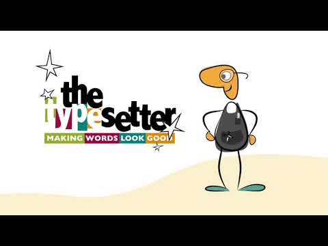 THE TYPESETTER - animated short - making words look good
