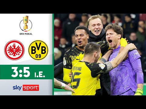 Kobel saves BVB | Eintracht Frankfurt vs. Borussia Dortmund | Highlights - 2nd Round | DFB Cup 25/26