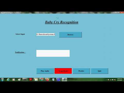 Babycry Reason detection- Infant cry analysis