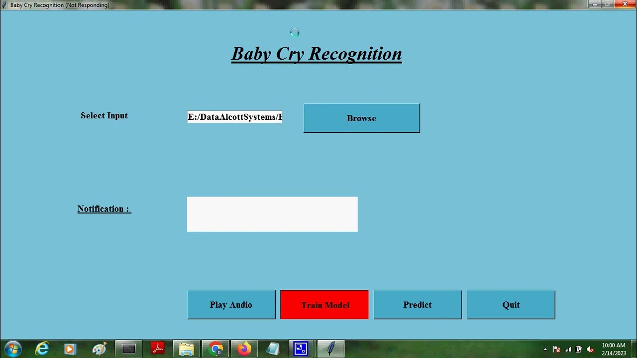 Babycry Reason detection- Infant cry analysis