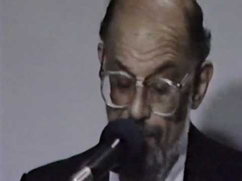 Allen Ginsberg's eulogy for Arthur Russell 1992.
