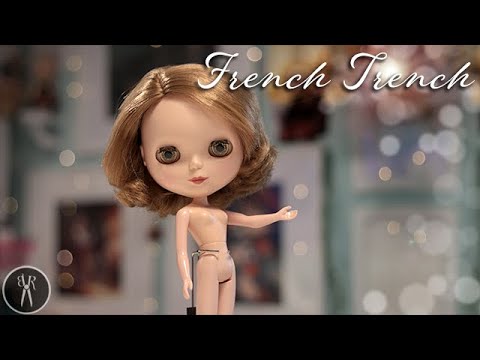 A New Stock Blythe Doll - French Trench 2004 SBL - To Be Customised for BlytheConUK 2023