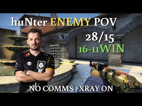 G2 huNter (28-15) vs The Mongolz | Inferno | ENEMY POV | Paris Major 2023