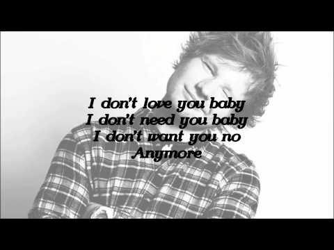 Ed Sheeran - The Man [Lyrics]