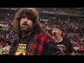 Terry Funk Confronts Mick Foley Mick Foley Edge Attacks Terry Funk WWE Raw May 15 2006 HD