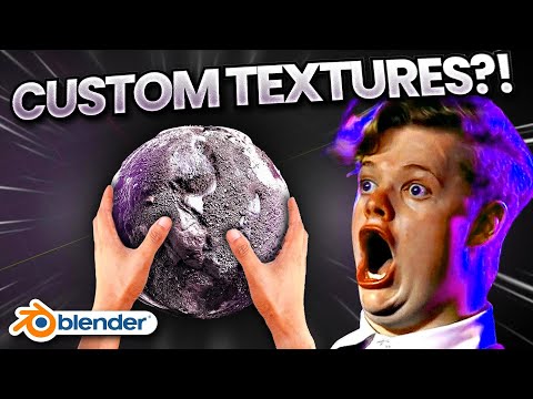 How to Make Your Own Textures for BLENDER (Tutorial)