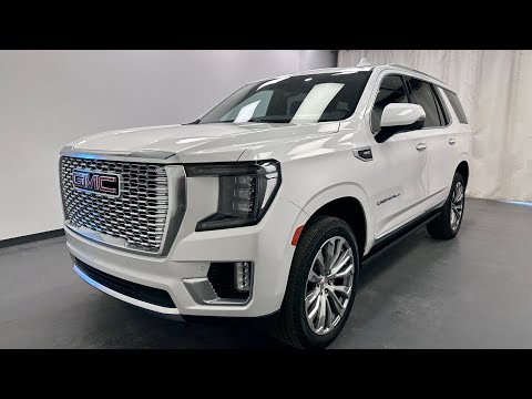 2021 GMC Yukon 4WD 4dr Denali in White for sale at Davis GMC Buick Lethbridge in Lethbridge, AB