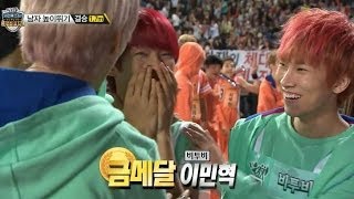 【TVPP】Minhyuk(BTOB) - M High Jump Final, 민혁(비투비) - 남자 높이뛰기 금메달 @2013 Idol Star Championships