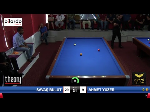 SAVAŞ BULUT & AHMET YÜZER Bilardo Maçı - HATAYIN ANVATANA KATILIŞ KUPASI-2. Tur