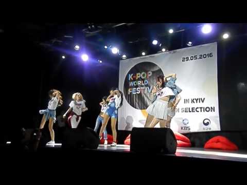 K-POP World Festival 2016 - UA Selection (Kiev, Ukraine) Ladies' Code - Kiss Kiss