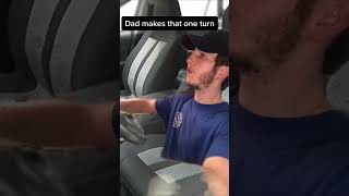You just knew as a kid when you were home sleeping in the car
