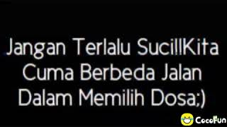 Download lagu Jangan terlalu suci kita sama' pendosa story wa #Cocofun mp3 Download lagu Jangan terlalu suci kita sama' pendosa story wa #Cocofun mp3