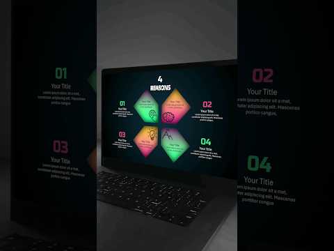 185 Another unique infographic PowerPoint 👑 #powerpoint #presentation #tutorial