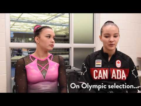 Shallon Olsen and Brooklyn Moors - Interview - 2017 Elite Canada