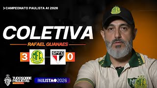 COLETIVA DE IMPRENSA - MIRASSOL 3 X 0 SÃO PAULO - PAULISTÃO A1 - RODADA 1 - 11/01/26