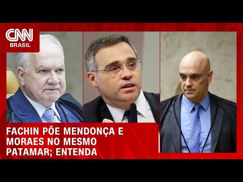 Fachin põe Mendonça e Moraes no mesmo patamar; veja análise | CNN PRIME TIME