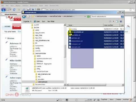 DotNetNuke Tutorial, More about the Form and List module - Video #109