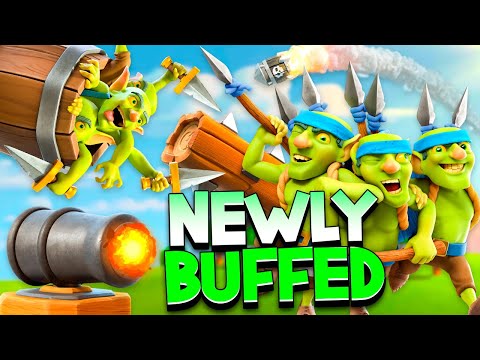 This *NEWLY BUFFED* Logbait Deck Is BROKEN 😍 - Clash Royale