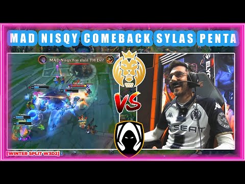 MAD Nisqy COMEBACK Sylas PENTA [TH vs MAD]