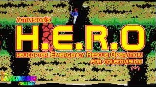 Activision's H.E.R.O. for the ColecoVision!