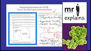 mr i explains: Designing Experiments for IGCSE - T