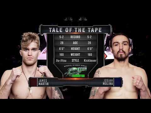 James Martin vs Josiah Molina