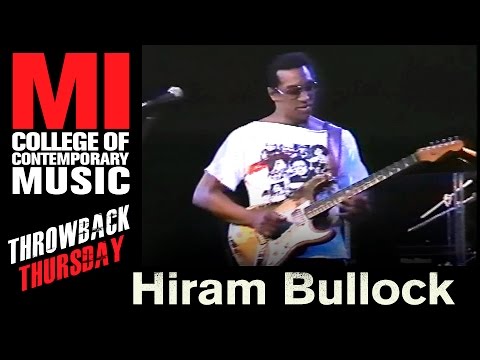 Hiram Bullock Throwback Thursday From the MI Vault
