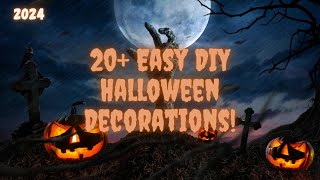 20+ Easy DIY Halloween Decorations You Can Make at Home!