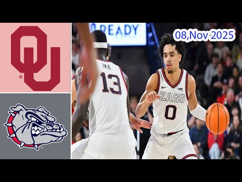 Gonzaga vs Oklahoma HIGHLIGHTS | College basketball 2025 | Ncaa basketball Highlights
