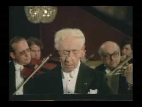 Arthur Rubinstein Grieg Piano Concerto 3rd mov